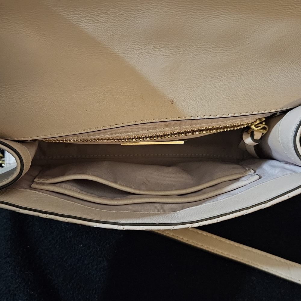 Tory Burch Elegant Fleming Blush Pink Quilted Shoulder Bag - Picture 7 of 13